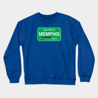 Street Sign, Memphis, Pothole Shirt, Funny Pothole Crewneck Sweatshirt